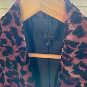 JCrew velvet blazer